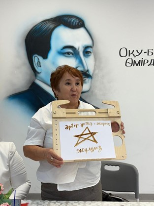 2025 жылғы 3 желтоқсанда мектептебімізде қазақ тілі мен әдебиеті пәні мұғалімдеріне арналған Ақтөбе облыстық әдістемелік орталығының ұйымдастыруымен  «Оқу сауаттылығын дамытуға арналған платформалар мен құралдарды тиімді қолдану»  тақырыбында облыстық семинар-практикум өткізілді